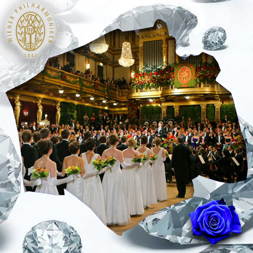 Wiener Philharmonikerball - Musikverein - BlueRose Ballbegleitung, Tanzpartner und Taxitänzer